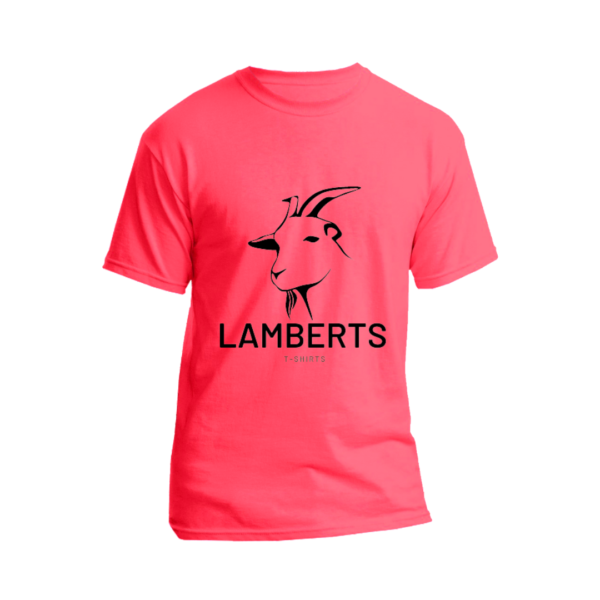Bright Pink Mens T-shirt